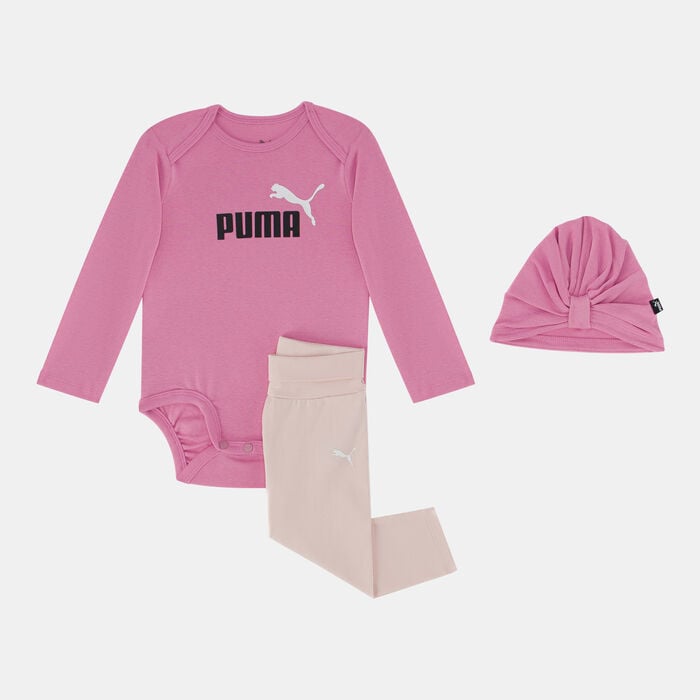 PUMA Kids' Minicats Newborn 3-Piece Set Pink PUMA Kids' Minicats Newborn 3-Piece Set Pink image number 0