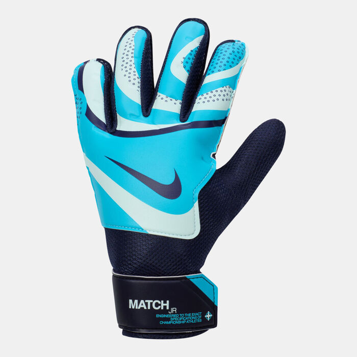 Nike Kids' Match Football Goalkeeper Gloves Blue Nike Kids' Match Football Goalkeeper Gloves Blue image number 0