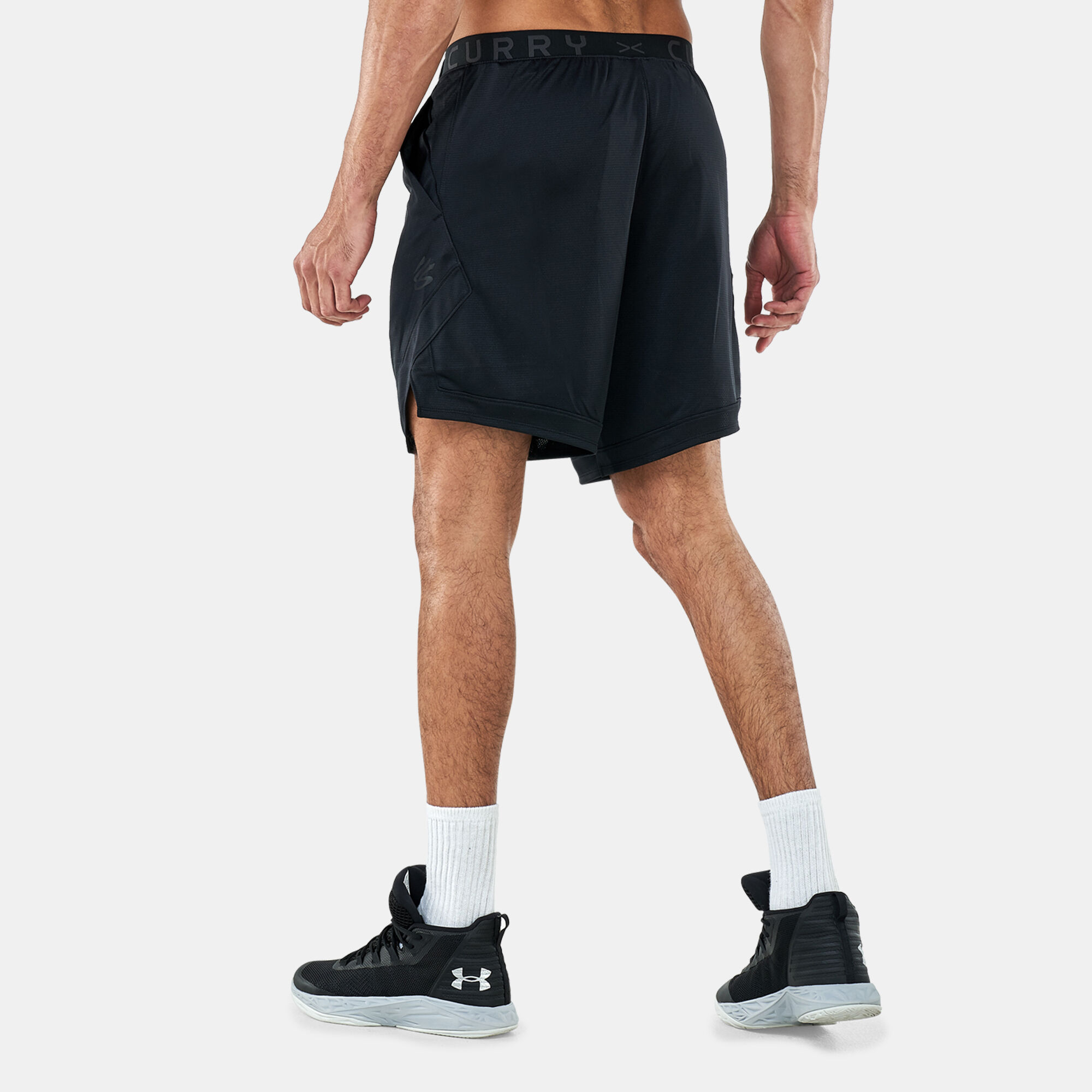 Buy Under Armour Men s Curry Splash Shorts Black in KSA SSS
