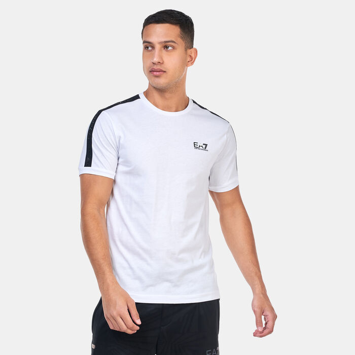 EA7 Emporio Armani Men's Logo Series T-Shirt White EA7 Emporio Armani Men's Logo Series T-Shirt White image number 0