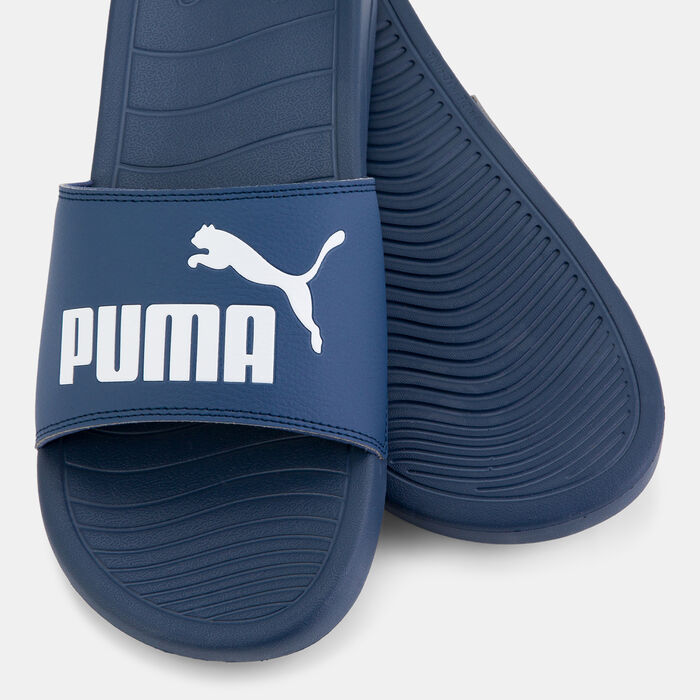 PUMA Women's Popcat 20 Slides Blue PUMA Women's Popcat 20 Slides Blue image number 2