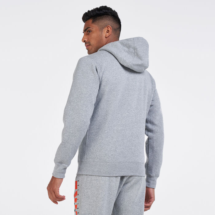 Nike Men's Sportswear Club Fleece Hoodie Grey Nike Men's Sportswear Club Fleece Hoodie Grey image number 1