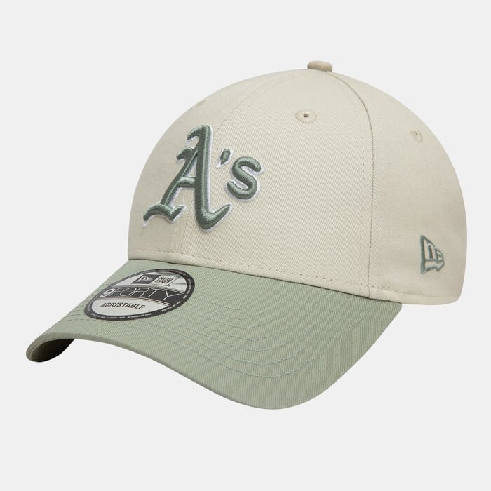 New Era Men's MLB Oakland Athletics World Series Patch 9FORTY Cap Beige New Era Men's MLB Oakland Athletics World Series Patch 9FORTY Cap Beige image number 2