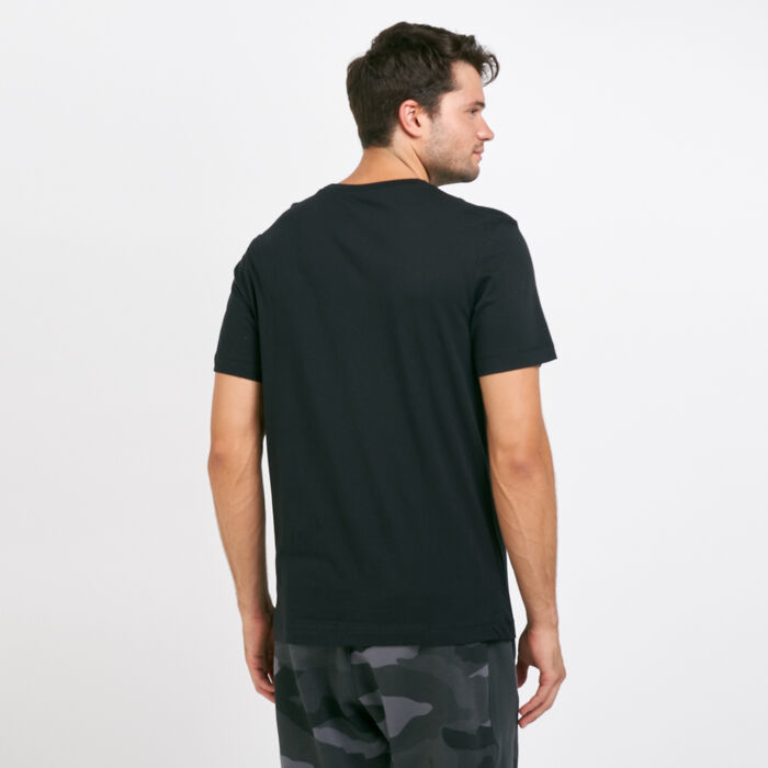 Nike Men's Sportswear Club T-Shirt Black Nike Men's Sportswear Club T-Shirt Black image number 1