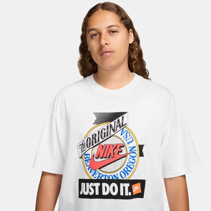Nike Men's Sportswear M90 T-Shirt White Nike Men's Sportswear M90 T-Shirt White image number 2