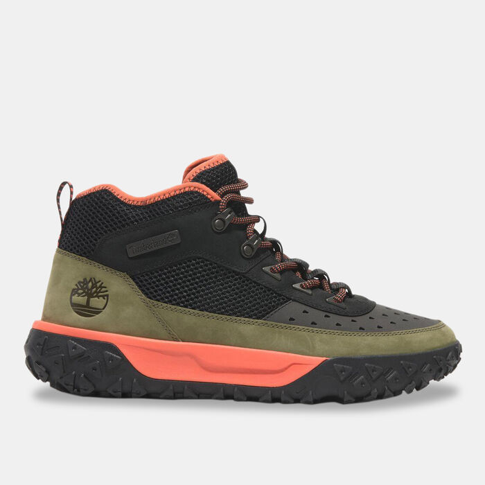 Timberland Men's GreenStride Motion 6 Mid Hiking Shoes Black Timberland Men's GreenStride Motion 6 Mid Hiking Shoes Black image number 0