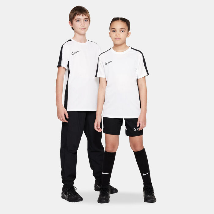 Nike Kids' Dri-FIT Academy23 Football Top White Nike Kids' Dri-FIT Academy23 Football Top White image number 2