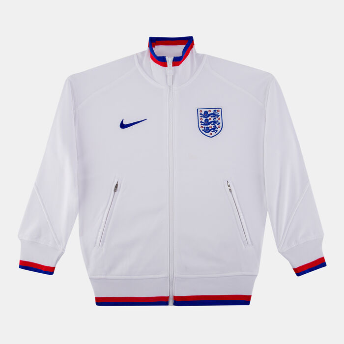 Nike Kids' England Dri-FIT Anthem Football Jacket White Nike Kids' England Dri-FIT Anthem Football Jacket White image number 0