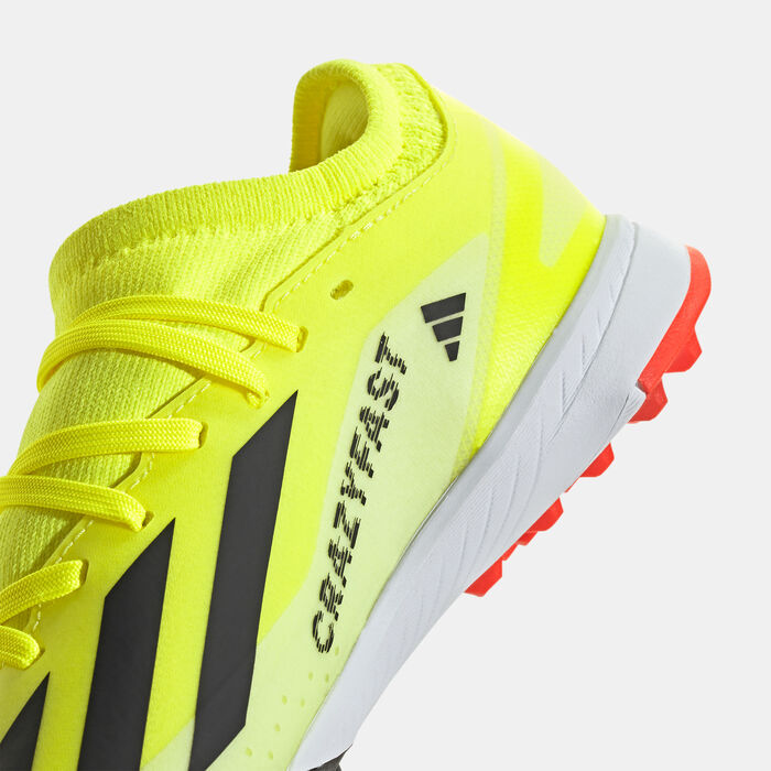 adidas Kids' X Crazyfast League Turf Ground Football Shoes Multi-Color adidas Kids' X Crazyfast League Turf Ground Football Shoes Multi-Color image number 5
