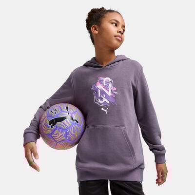 PUMA Kids' Neymar Jr. Creativity Hoodie Grey PUMA Kids' Neymar Jr. Creativity Hoodie Grey