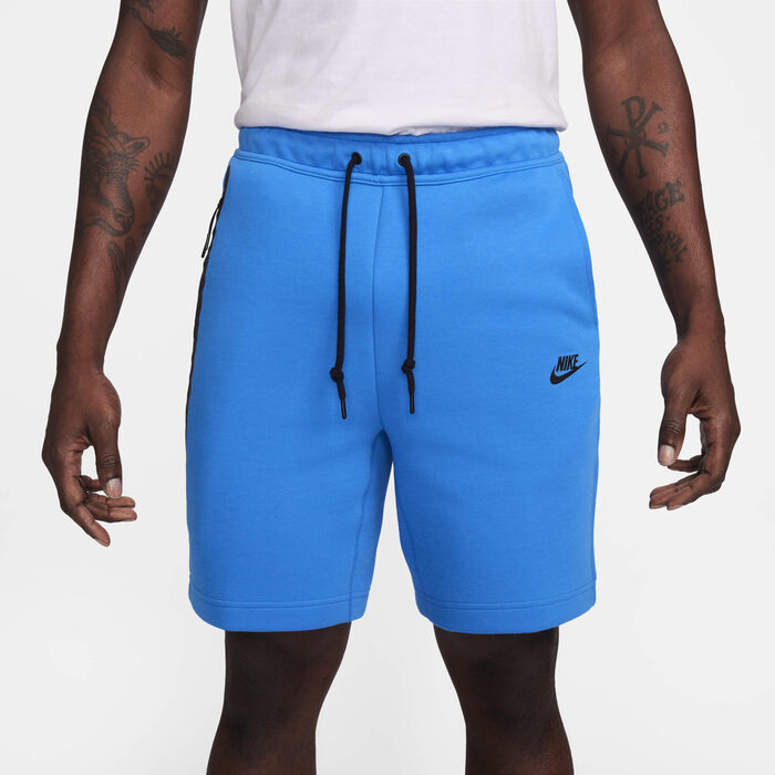 Nike Men's Sportswear Tech Fleece Shorts Blue Nike Men's Sportswear Tech Fleece Shorts Blue image number 1