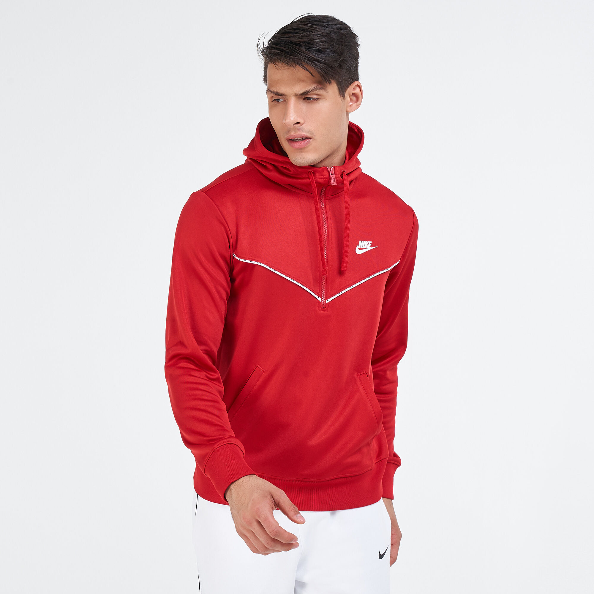 Nike double knit sales graphic sportswear sweatshirt