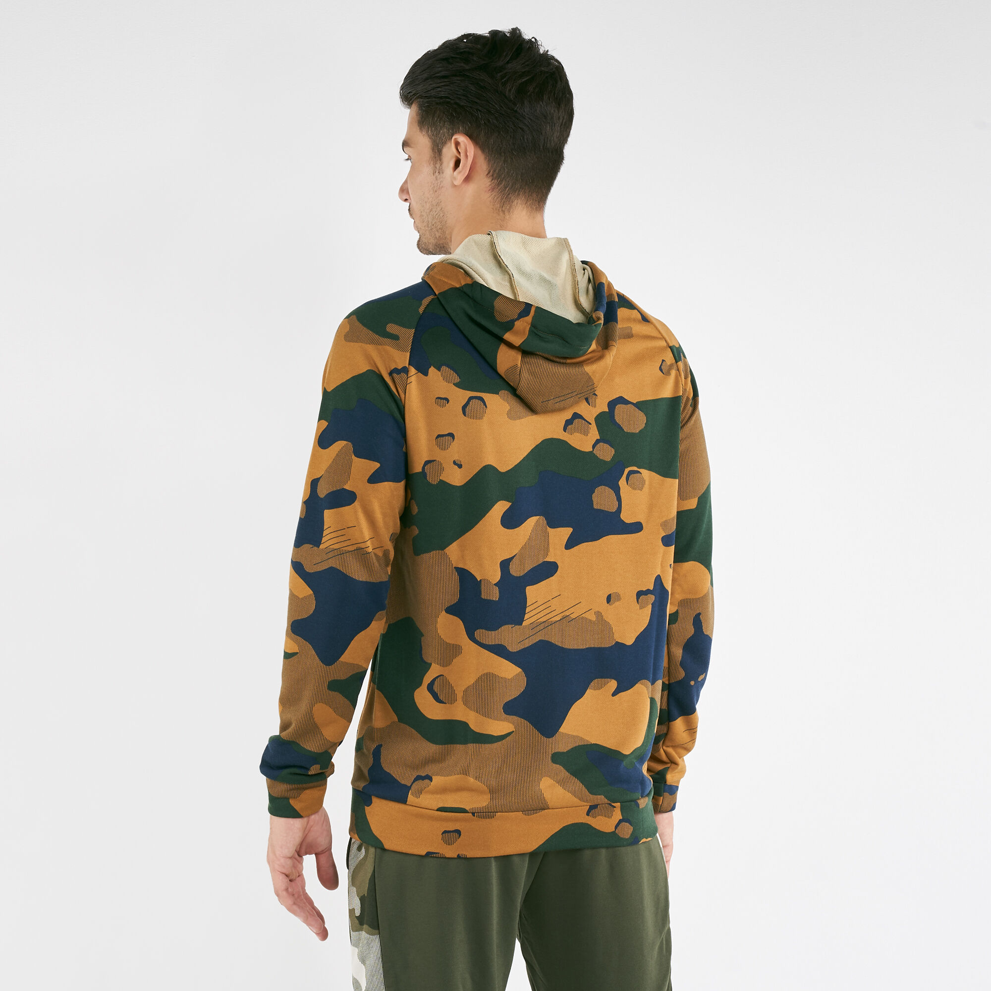 dri fit camo hoodie