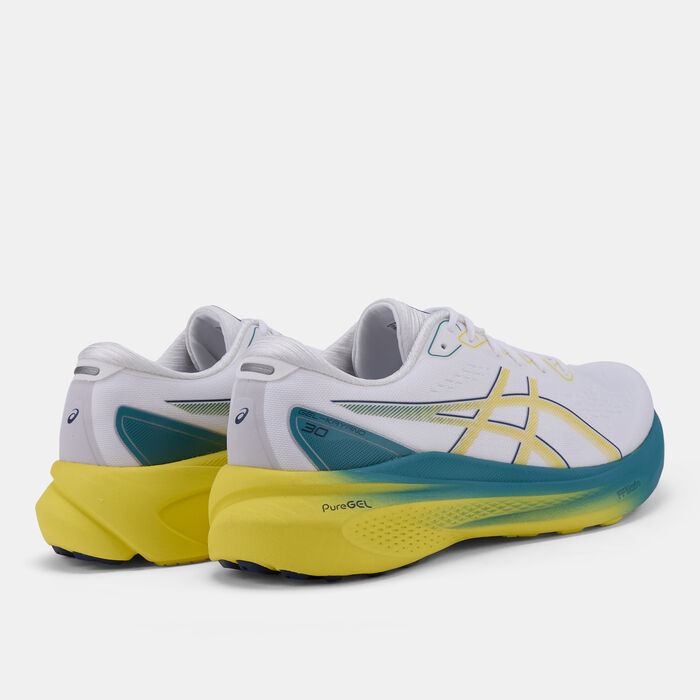 ASICS Men's GEL-KAYANO 30 Running Shoes White ASICS Men's GEL-KAYANO 30 Running Shoes White image number 2