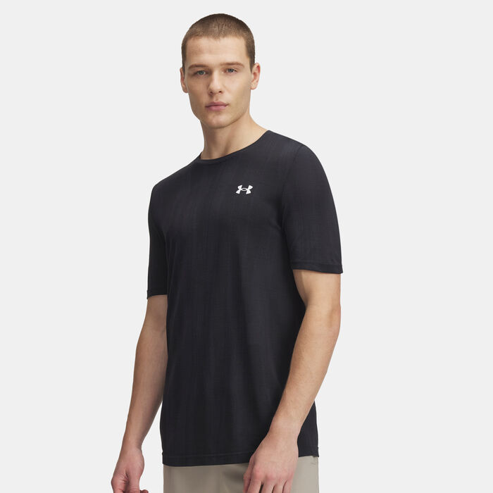 Under Armour Men's Vanish Seamless Novelty T-Shirt Black Under Armour Men's Vanish Seamless Novelty T-Shirt Black image number 0