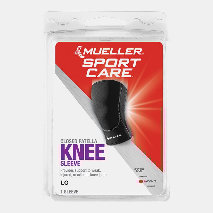 Mueller Closed Patella Knee Sleeve Multi-Color Mueller Closed Patella Knee Sleeve Multi-Color image number 2