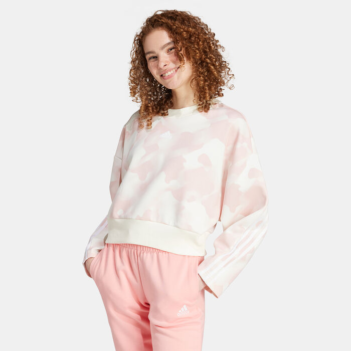 adidas Women's Future Icons 3-Stripes Sweatshirt Multi-Color adidas Women's Future Icons 3-Stripes Sweatshirt Multi-Color image number 0