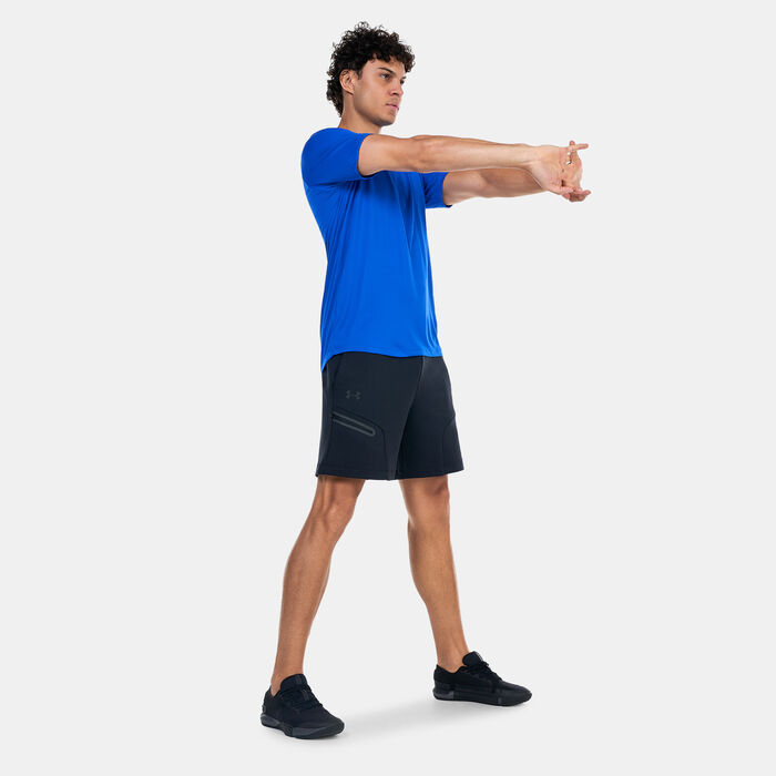 Under Armour Men's Unstoppable Fleece Shorts Black Under Armour Men's Unstoppable Fleece Shorts Black image number 2
