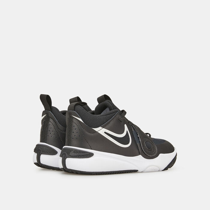 Nike Kids' Team Hustle D 11 Basketball Shoes Black image number 2