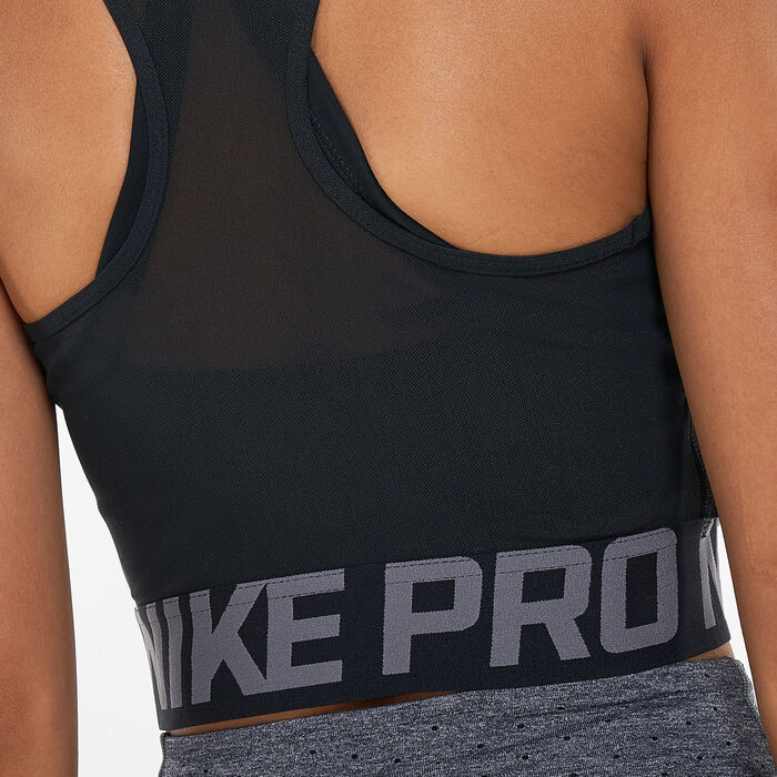 Buy Nike Women's Pro Intertwist Tank Top Black in KSA -SSS