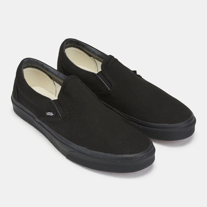 Vans Classic Slip-On Unisex Shoes Black Vans Classic Slip-On Unisex Shoes Black image number 1
