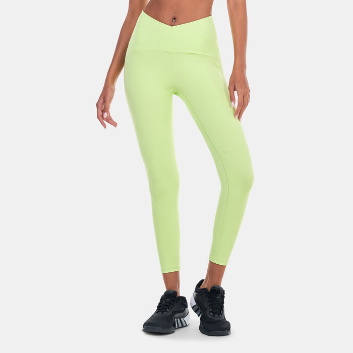 Buy adidas Women's Yoga Studio Luxe 7/8 Training Leggings Green in KSA -SSS