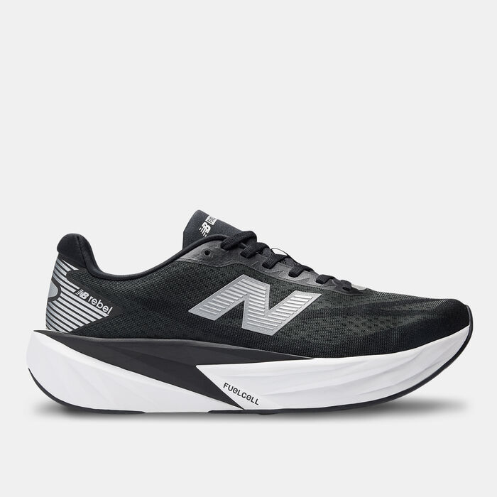 New Balance Men's FuelCell Rebel v5 Shoes Black New Balance Men's FuelCell Rebel v5 Shoes Black image number 0