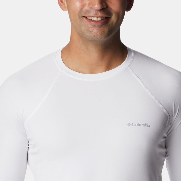 Columbia Men's Midweight Stretch Long Sleeve T-Shirt White image number 2