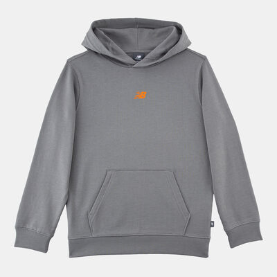 New Balance Kids' Fitness Centre Illustrated Hoodie White New Balance Kids' Fitness Centre Illustrated Hoodie White