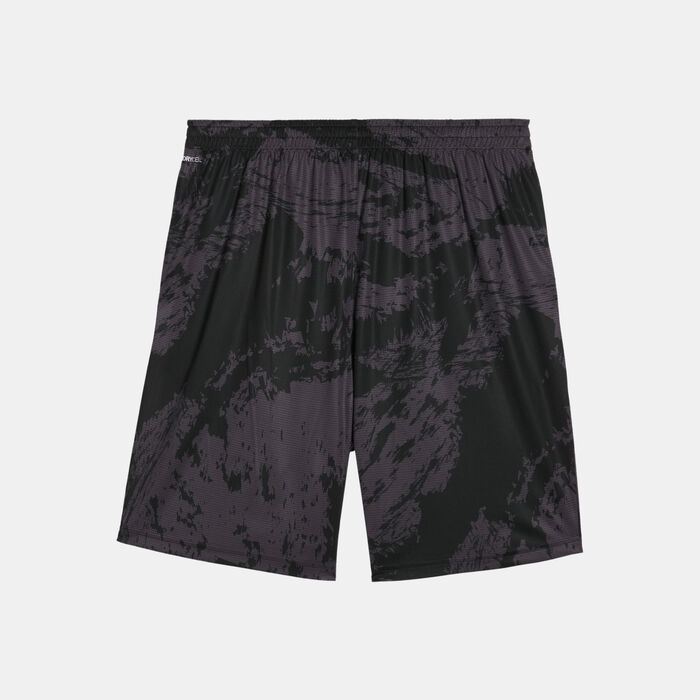 PUMA Men's Train All Day Printed Training Shorts Black PUMA Men's Train All Day Printed Training Shorts Black image number 1