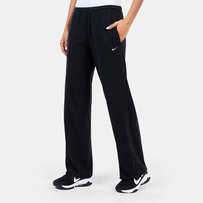 Nike Women's Chill Terry Open-Hem Sweatpants Black image number 0