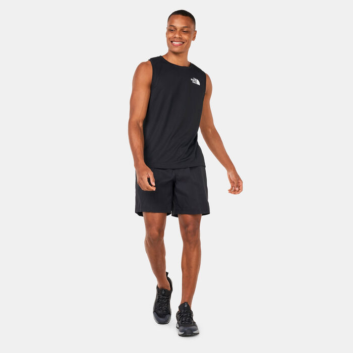 The North Face Men's Mountain Athletics Tank Top Orange The North Face Men's Mountain Athletics Tank Top Orange image number 2