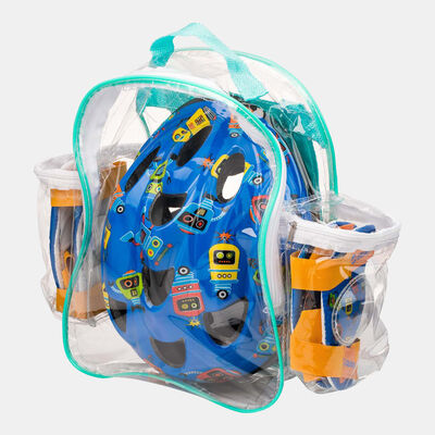 Giant Protective Set and Helmet - RR (49-54cm) Multi-Color