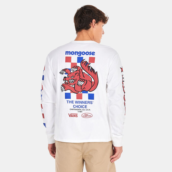 Vans Men's x Our Legends Long Sleeve T-Shirt White Vans Men's x Our Legends Long Sleeve T-Shirt White image number 1