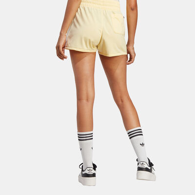 adidas Originals Women's 3-Stripes Shorts yellow adidas Originals Women's 3-Stripes Shorts yellow