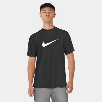 Nike Swim Men's Swim Better Icon Hydro Rashguard Black Nike Swim Men's Swim Better Icon Hydro Rashguard Black