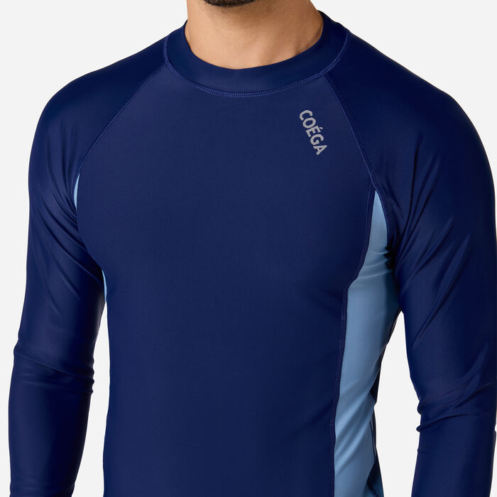 COEGA Men's Swimming Rashguard Blue COEGA Men's Swimming Rashguard Blue image number 3