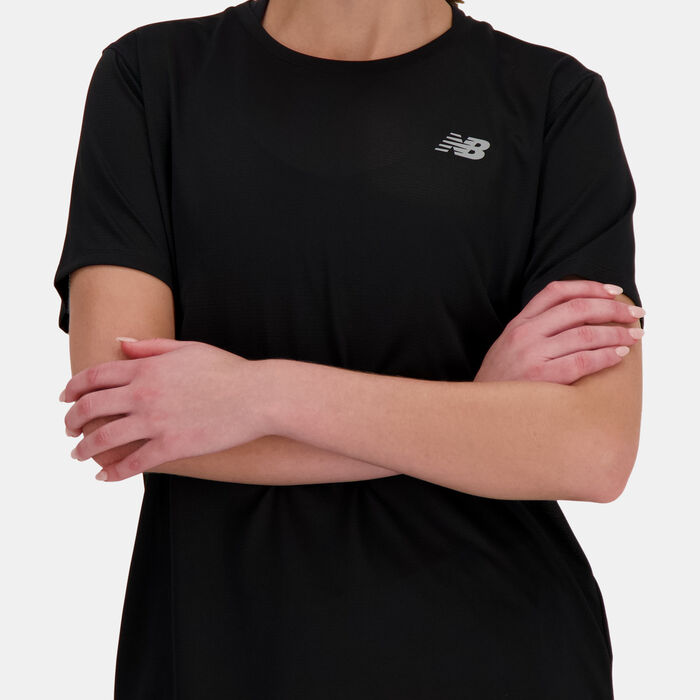 New Balance Women's Sport Essentials Training T-Shirt Black New Balance Women's Sport Essentials Training T-Shirt Black image number 2