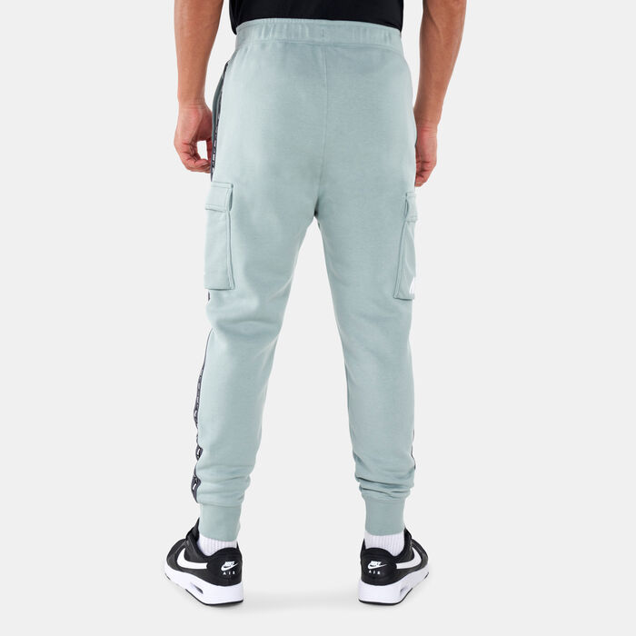 Nike Men's Fleece Cargo Pants White Nike Men's Fleece Cargo Pants White image number 1