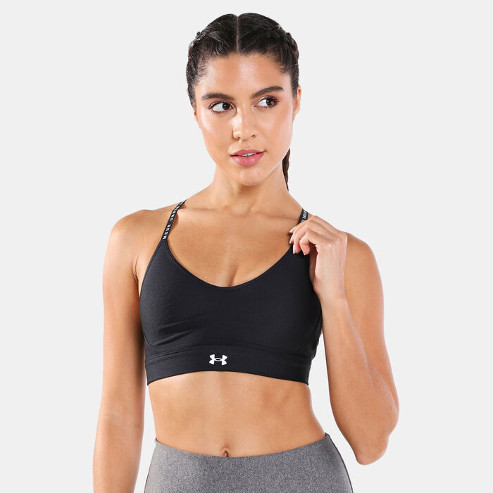 Under Armour Women's Infinity Covered Sports Bra Black image number 0