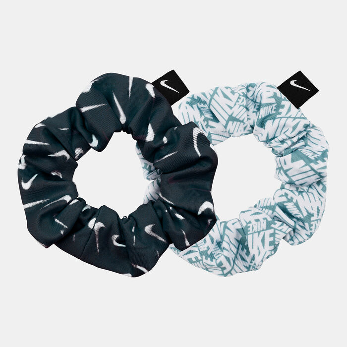 Nike Women's 2.0 Gathered Hair Ties (2 Pieces) Blue image number 0