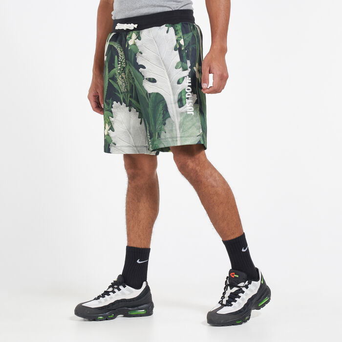 Nike Men's Sportswear Just Do It Alumni Floral Shorts Grey Nike Men's Sportswear Just Do It Alumni Floral Shorts Grey image number 0