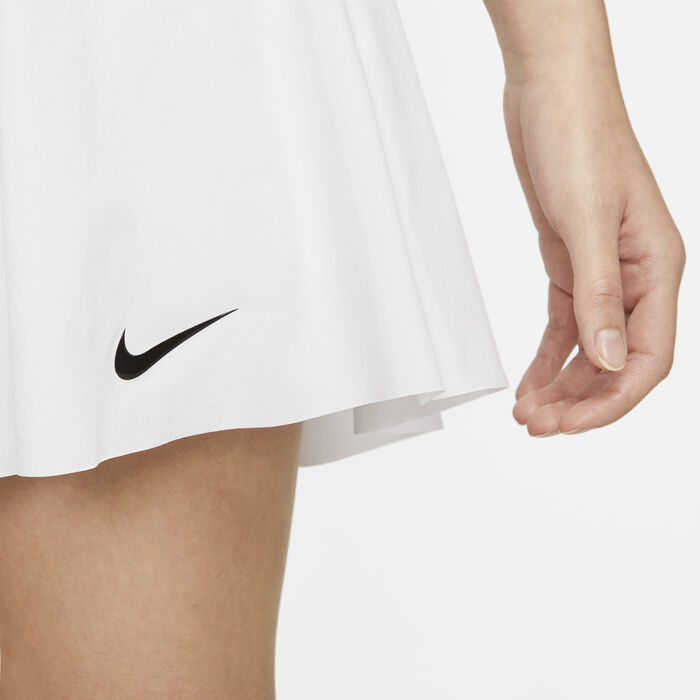 Nike Women's Dri-FIT Advantage Tennis Skirt White Nike Women's Dri-FIT Advantage Tennis Skirt White image number 3