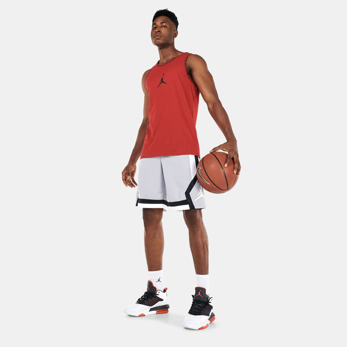 Jordan Men's Dri-FIT Sport Graphic Tank Top Red Jordan Men's Dri-FIT Sport Graphic Tank Top Red image number 2