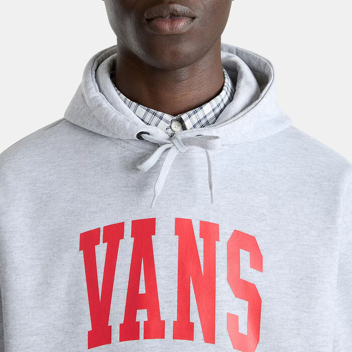 Vans Men's Arched Hoodie Grey Vans Men's Arched Hoodie Grey image number 3