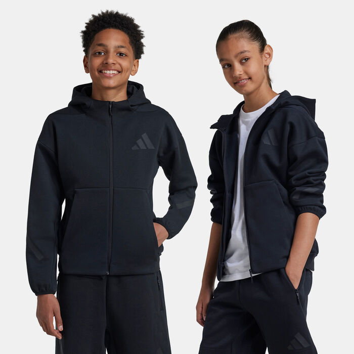 adidas Kids' Z.N.E. Hoodie Black adidas Kids' Z.N.E. Hoodie Black image number 0