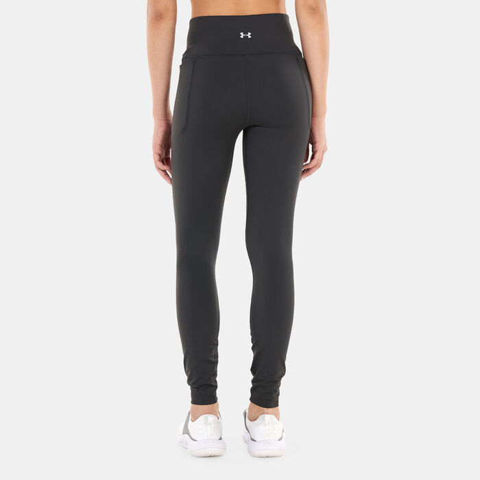 Under Armour Women's Meridian Leggings Grey Under Armour Women's Meridian Leggings Grey image number 1
