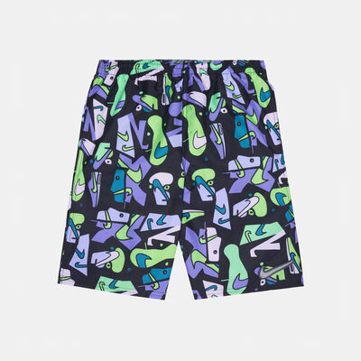 Nike Swim Kids' 8-Inch Swimming Shorts Black