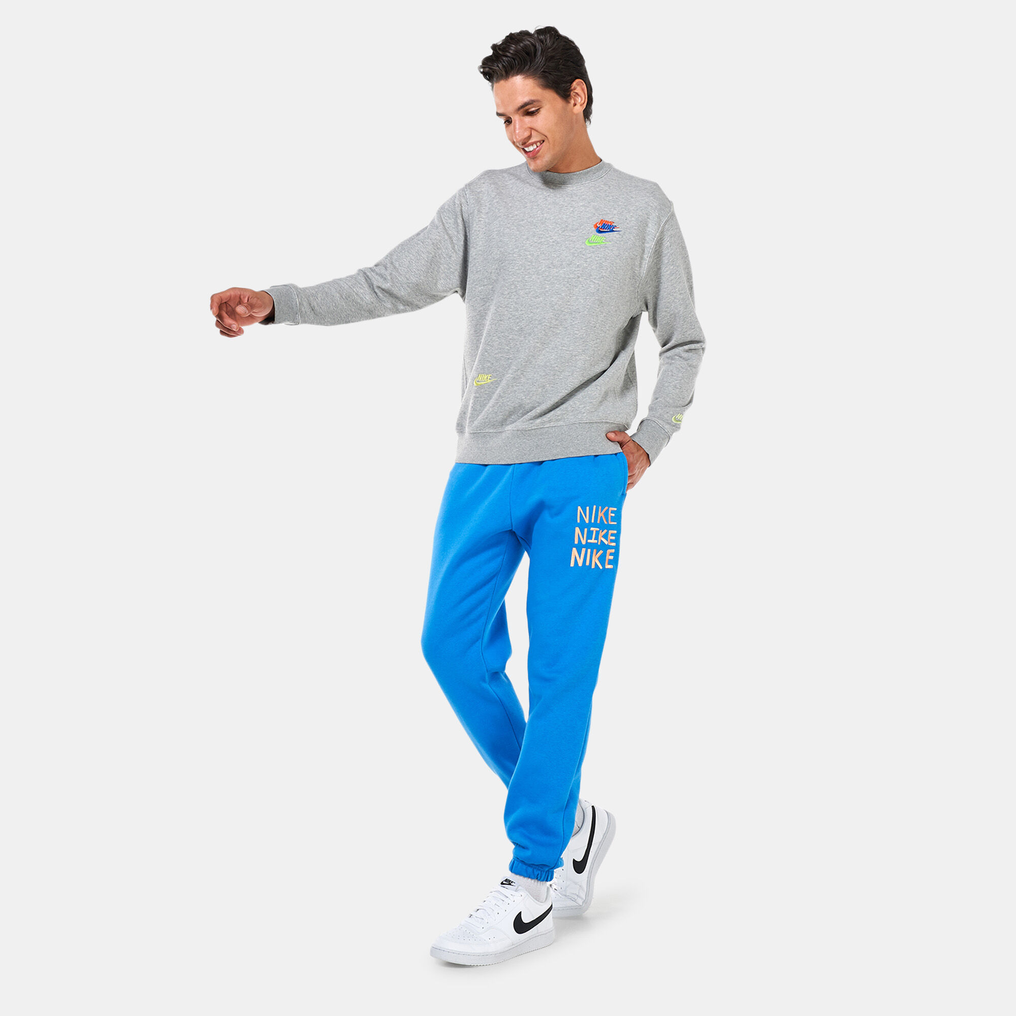 Buy Nike Men s Sportswear HBR Joggers Blue in KSA SSS