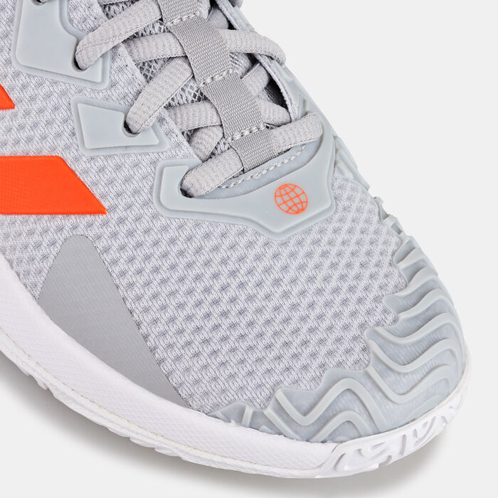 adidas Women's Solematch Control Tennis Shoe Grey image number 4